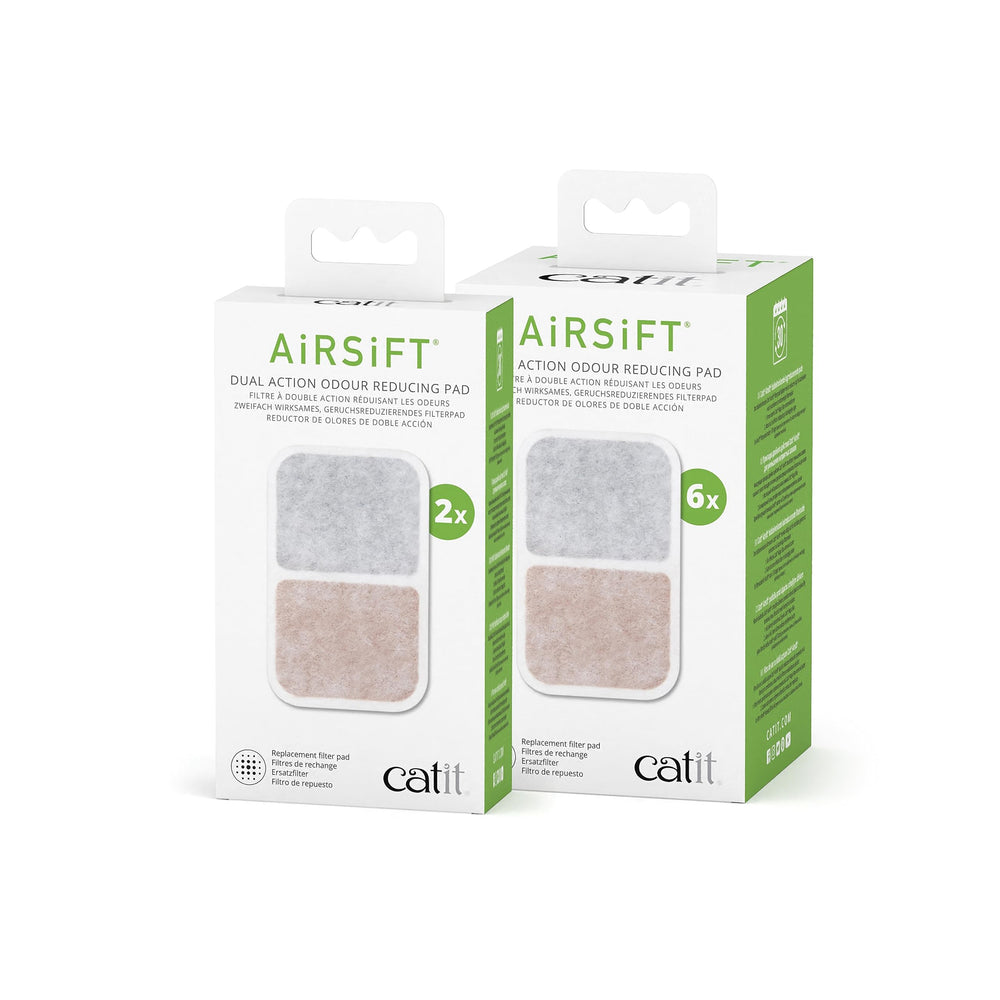 Catit Airsift in-room freshness visual suggests a cleaner space.