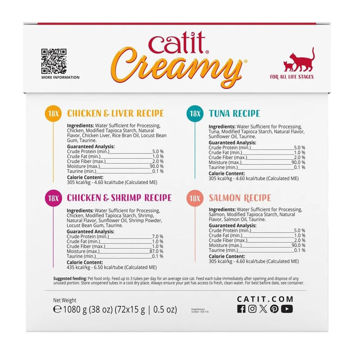 Catit Creamy Treat dish serve: convenient topper for meals and hydration