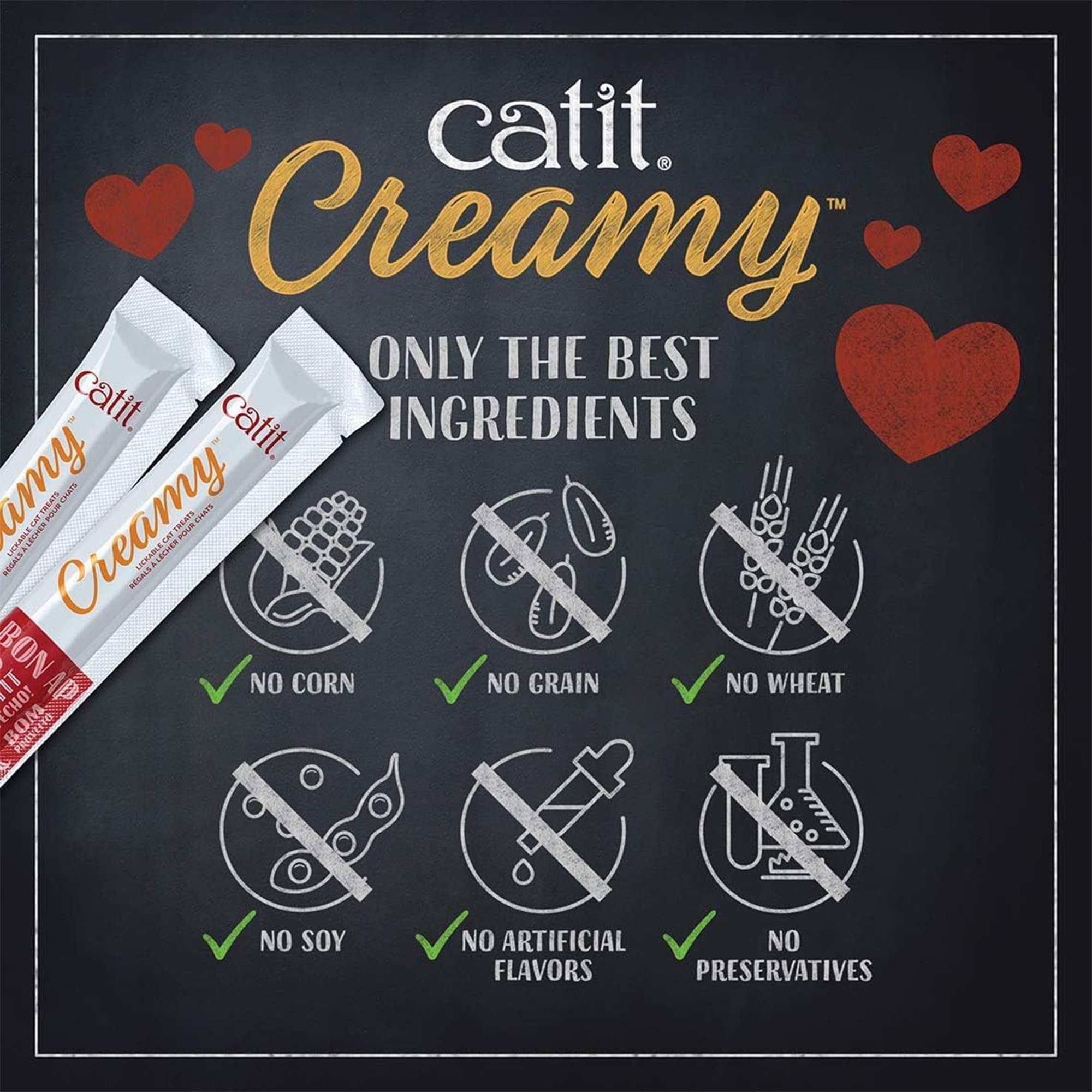 Catit Creamy Treat flavor variety: appealing options to keep snack time interesting