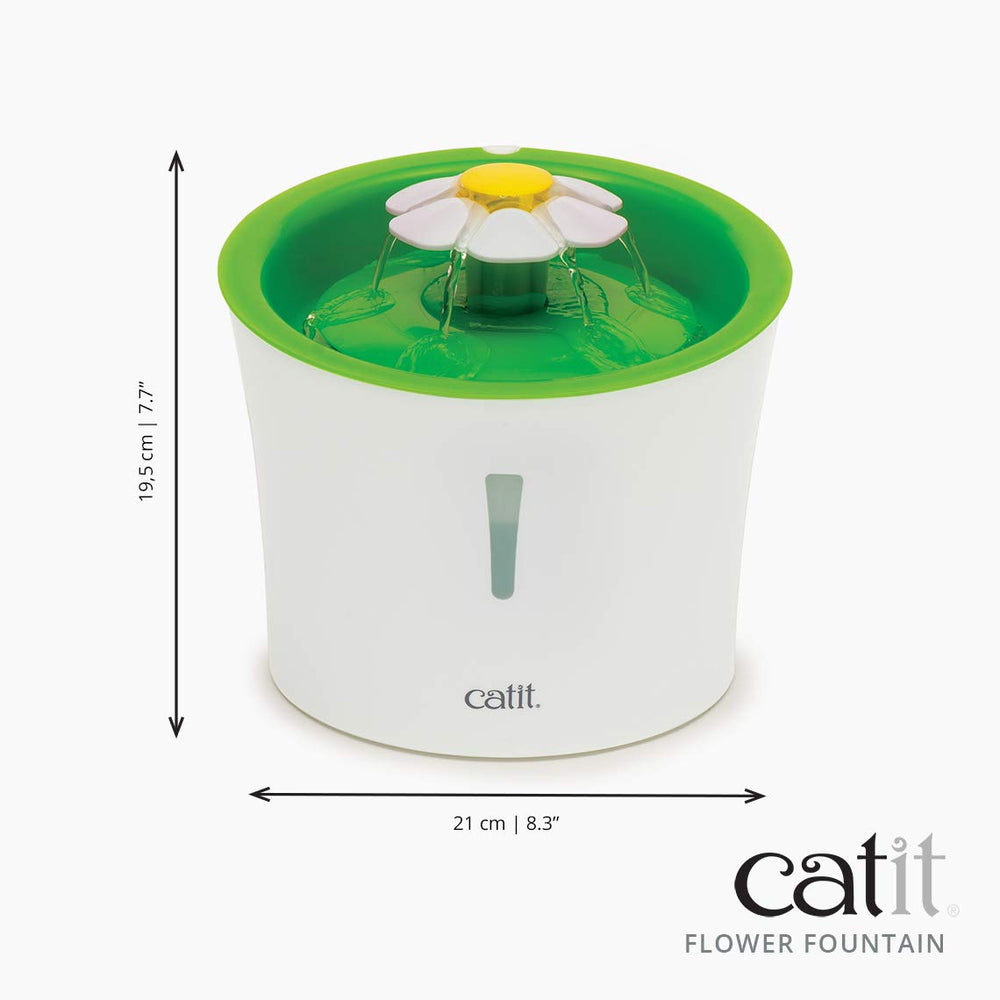 Catit Fountain easy-clean disassembly illustration for quick maintenance.
