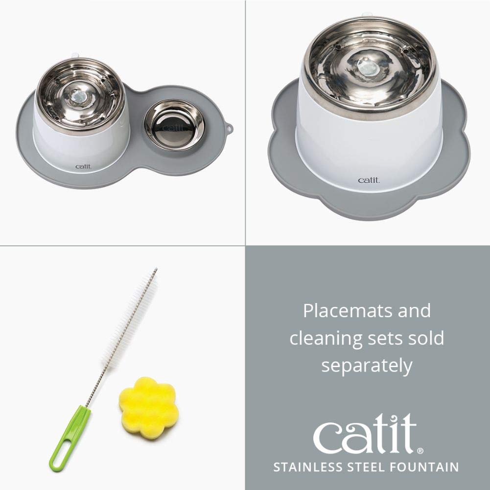 Catit Fresh & Clear aerated water enhances appeal of drinking water.