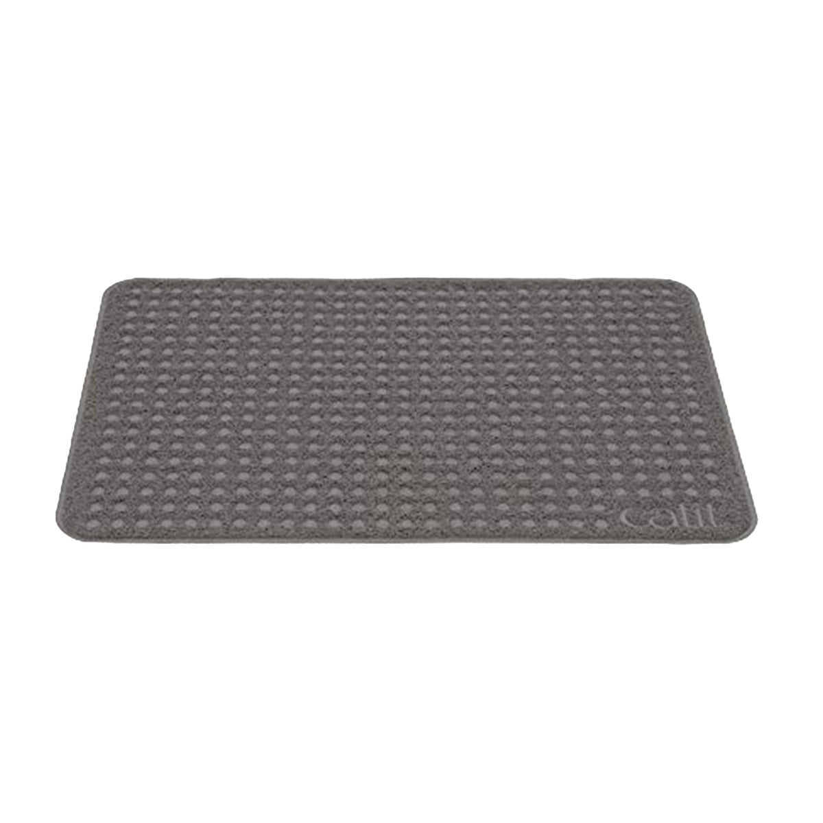 Catit Large Cat Litter Mat textured surface traps loose litter for cleaner floors.