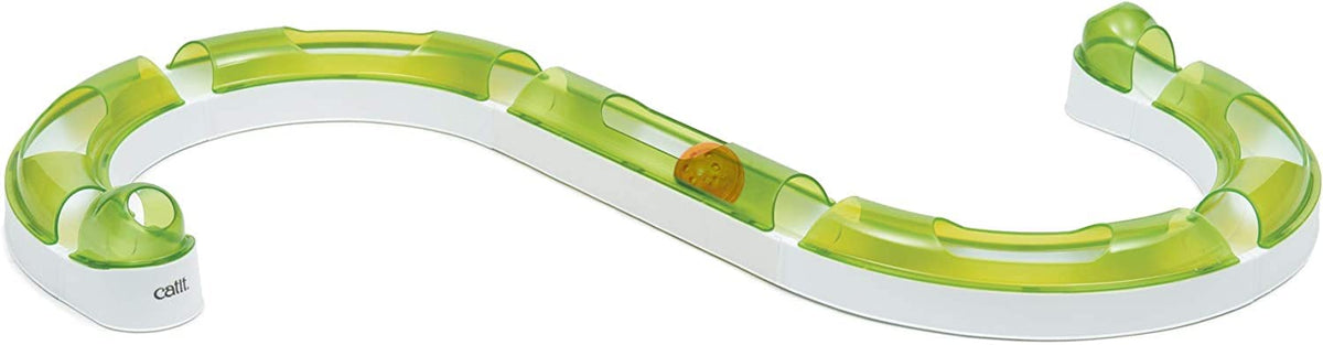 Catit Senses 2.0 Play Circuit straight piece in action for steady routes.