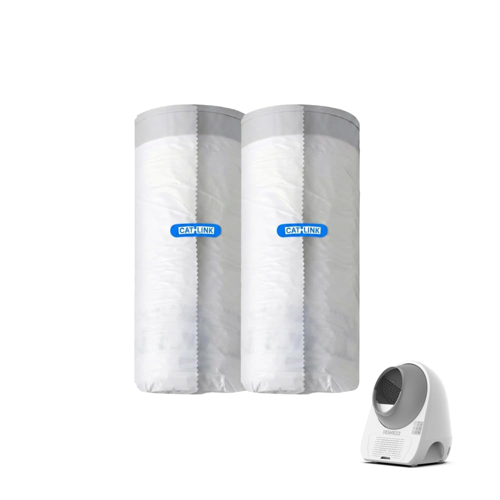 CATLINK 40-pack trash bags ready for use with SCOOPER Young and Luxury Pro