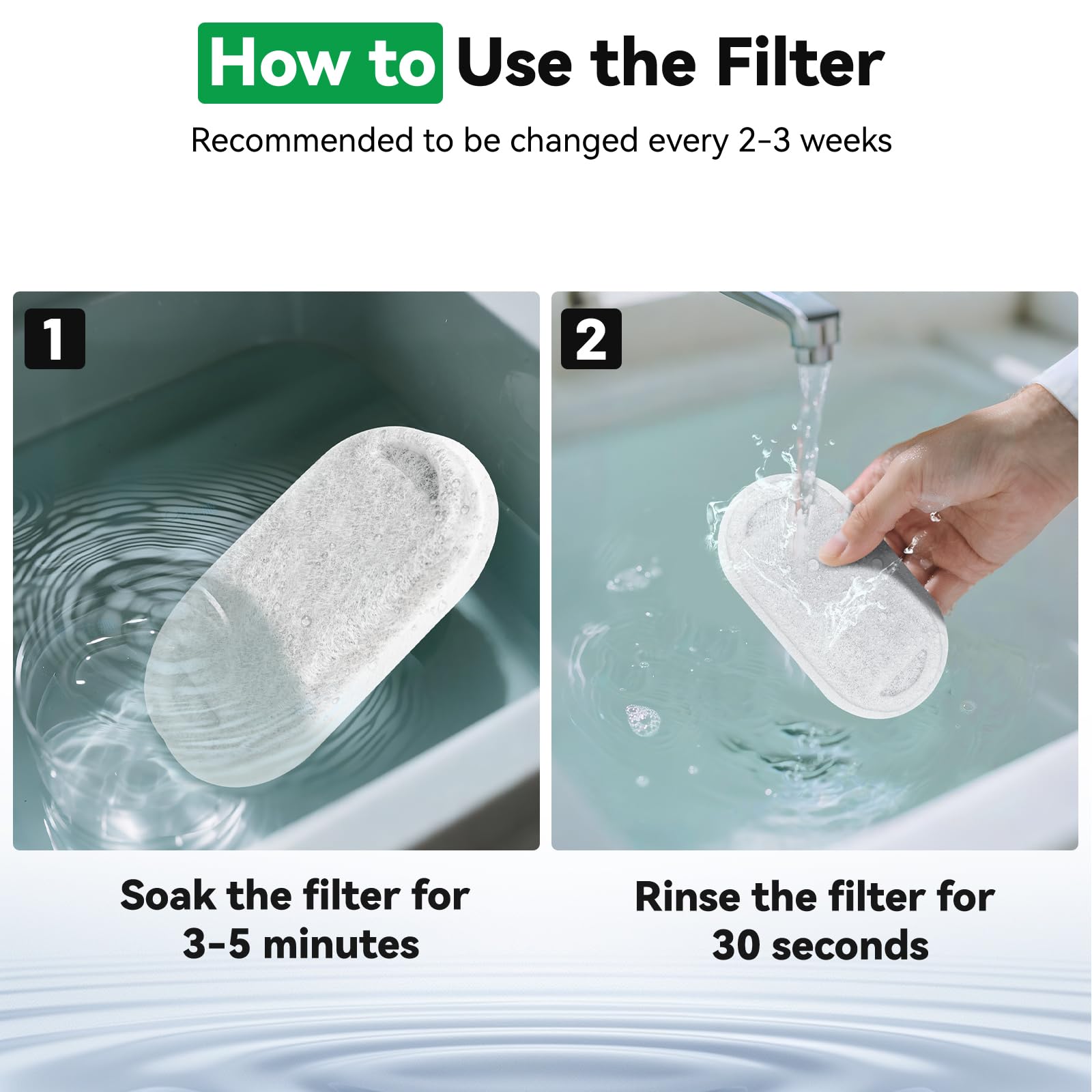 Catol easy installation for quick filter swaps.