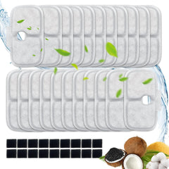 CATOL PETLIBRO Dockstream filter pack for fresher fountain water.
