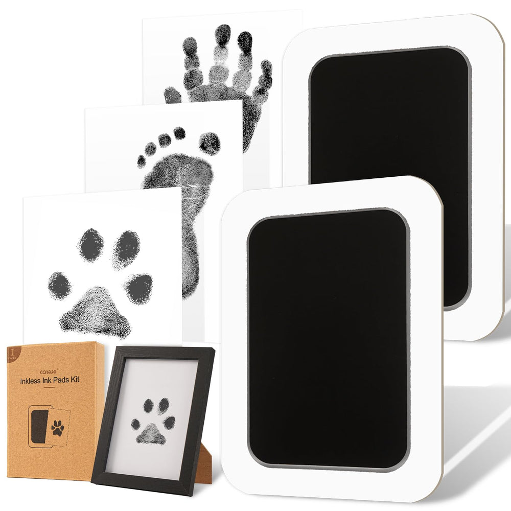 Catose inkless paw print kit captures a dog's paw for a lasting keepsake.