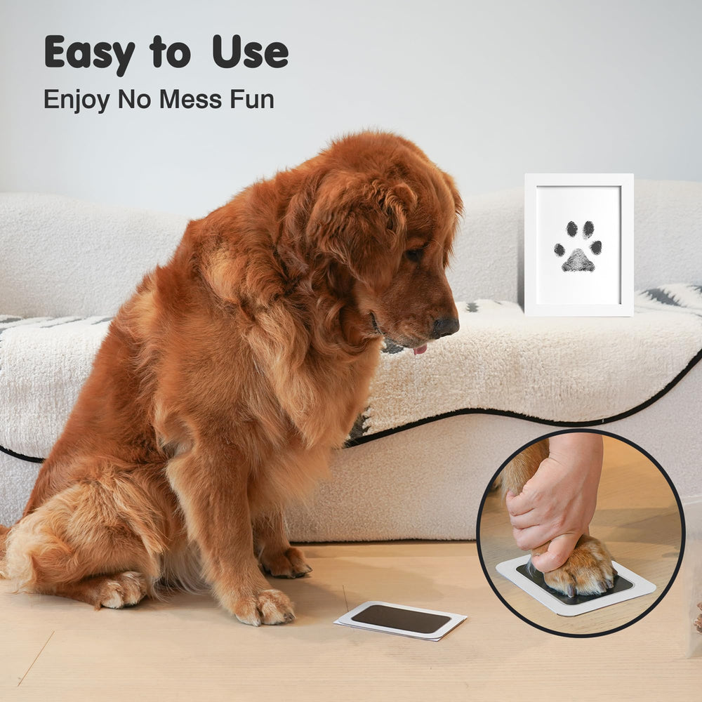 catose inkless paw print kit simple press yields crisp prints