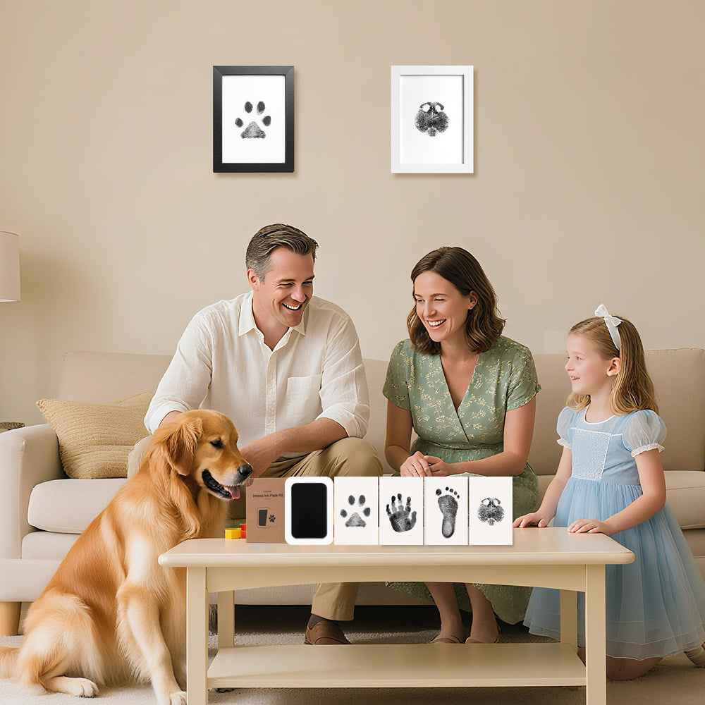 catose inkless paw print kit gift set for new moms and pet lovers