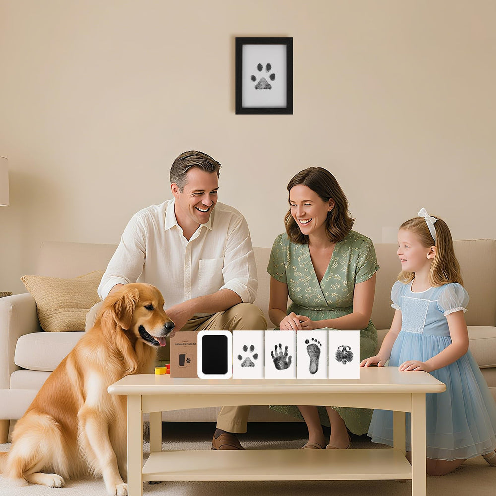 Catose inkless paw print kit is designed for mess-free use.