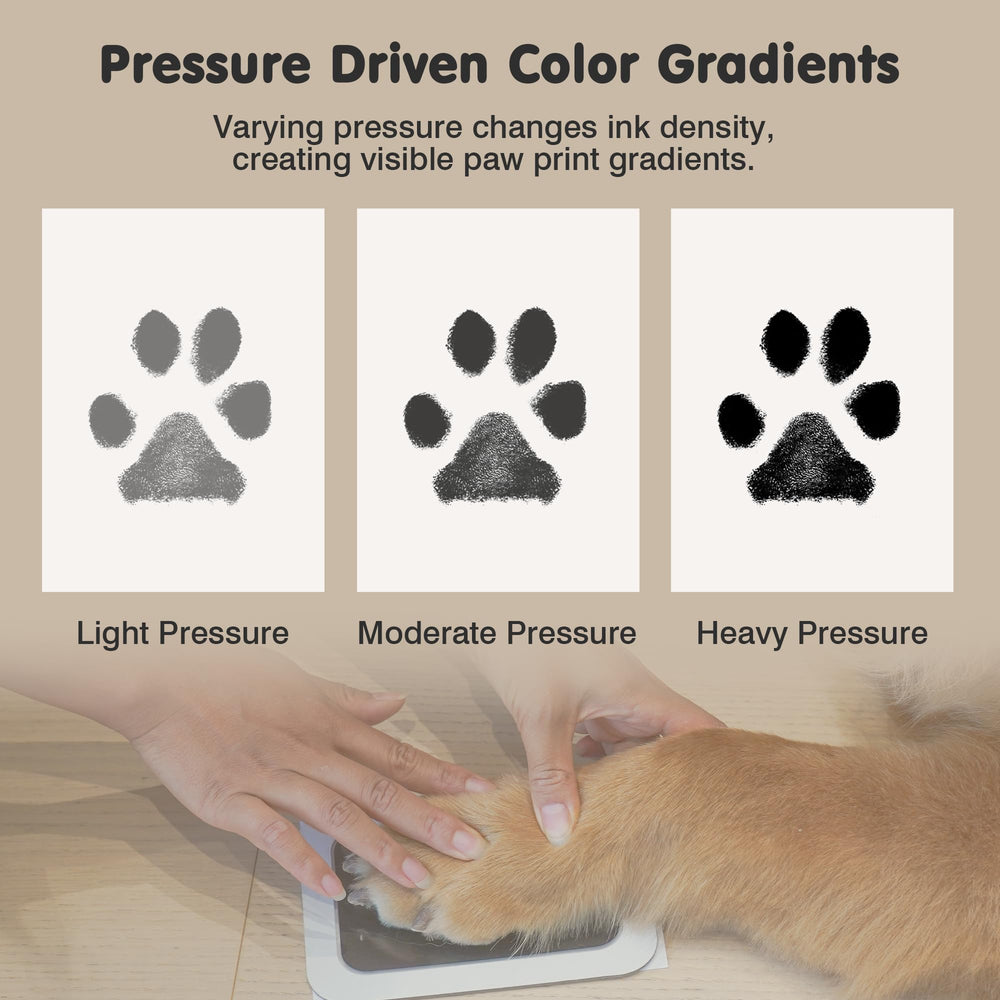 catose inkless paw print kit quick-drying prints with no smudges