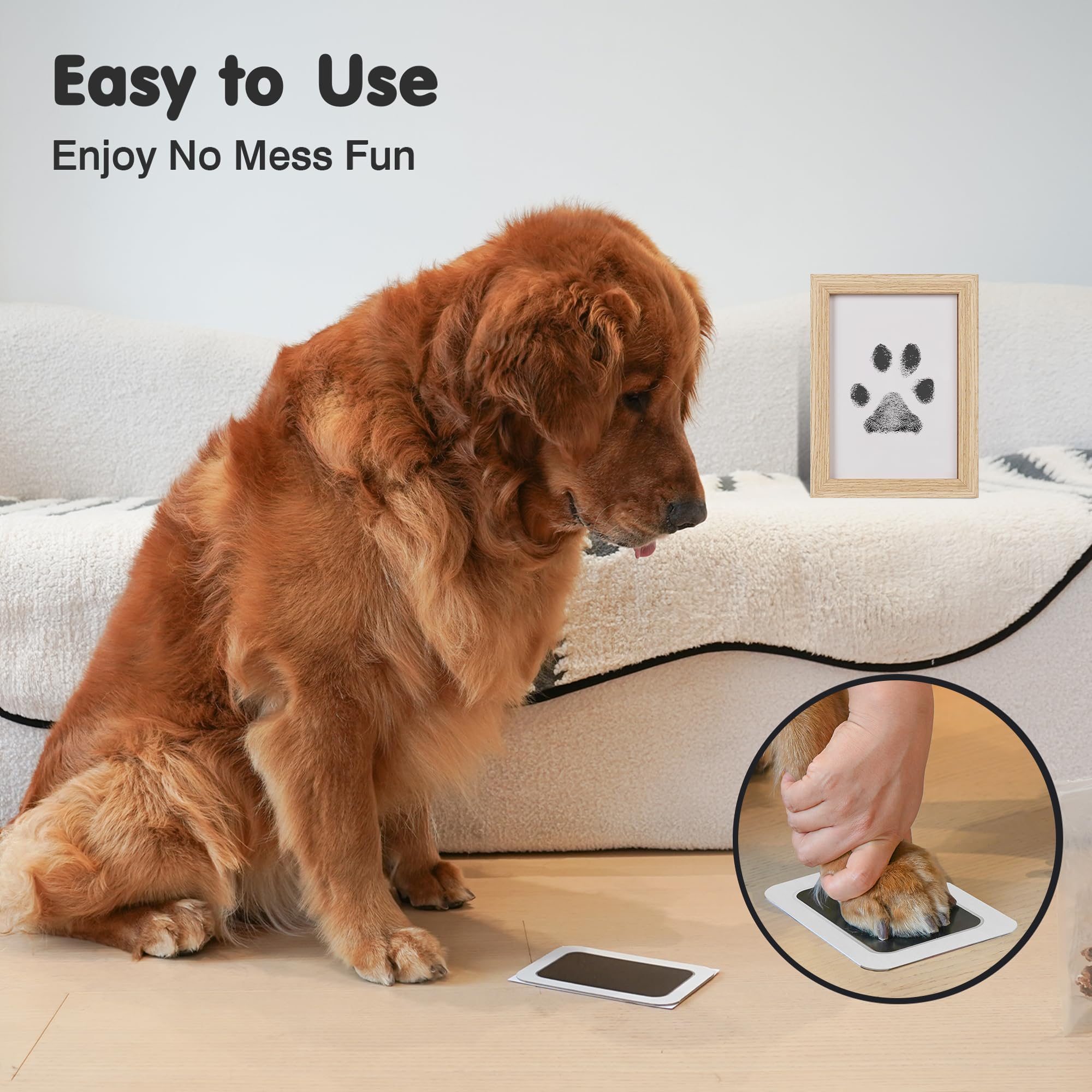 Safe for babies and pets preserving precious prints