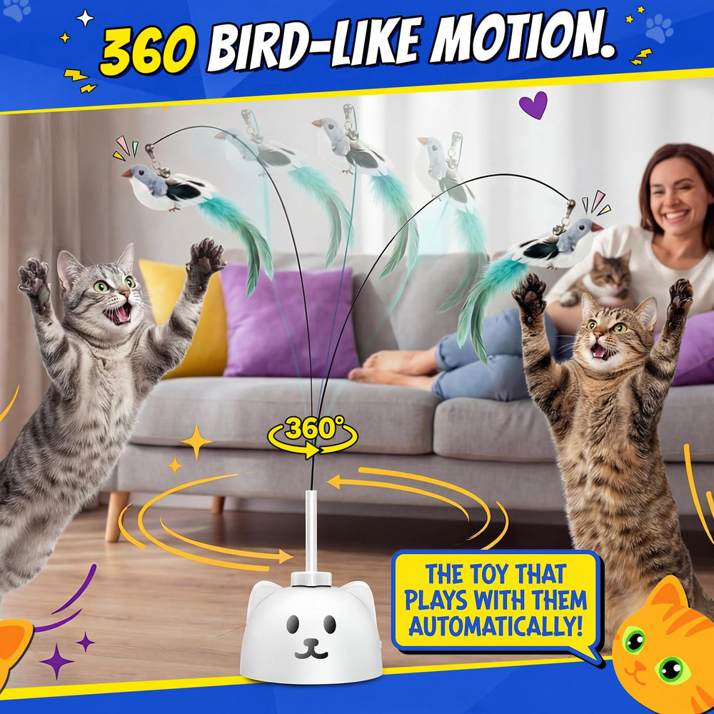CATPICK auto sleep mode pauses after 10 minutes of activity