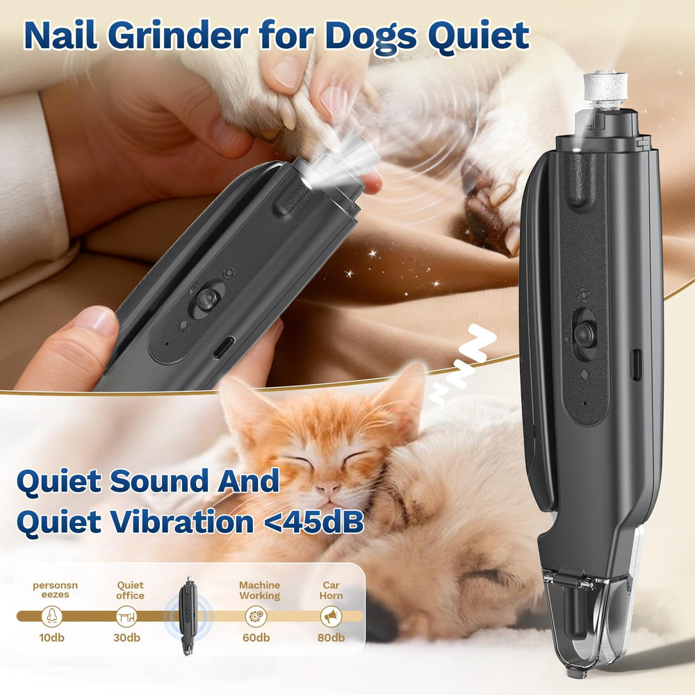 Catpick Care nail catcher cap in use during trimming