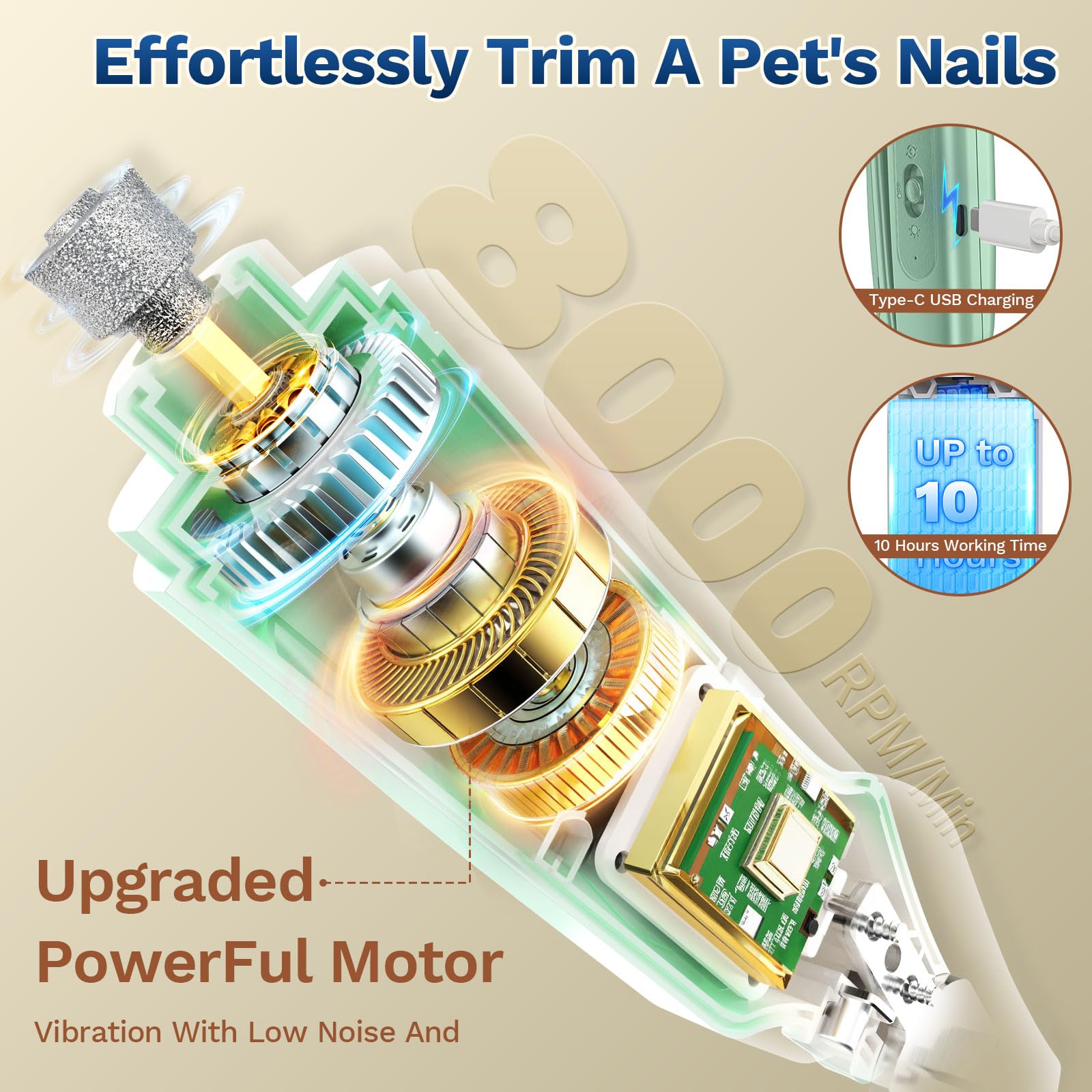 Catpick care suitable for small and large pets during home grooming