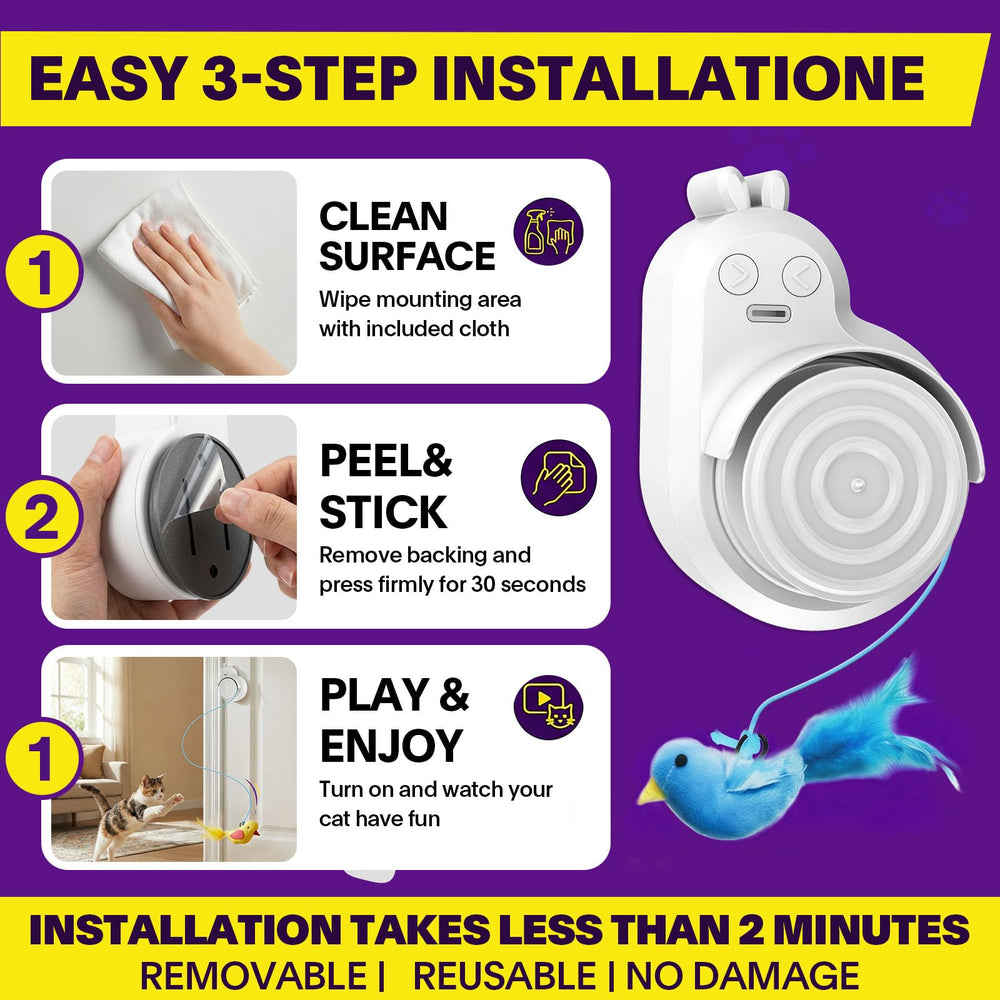 CATPICK height-adjustable setup tailored to kittens and adults
