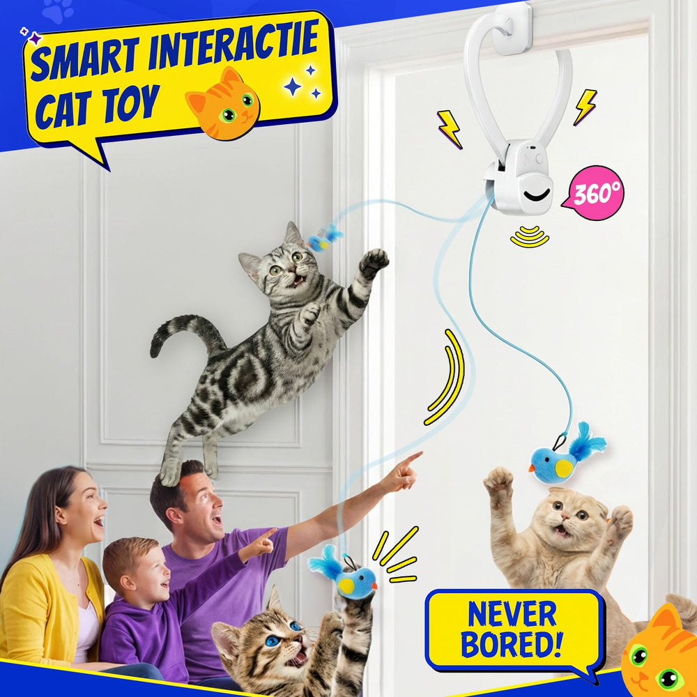 CatPick second bird attachment adds variety for ongoing play sessions