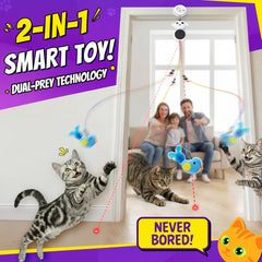 Catpick Joy door-mount installation keeps play safe and space-saving for apartments.