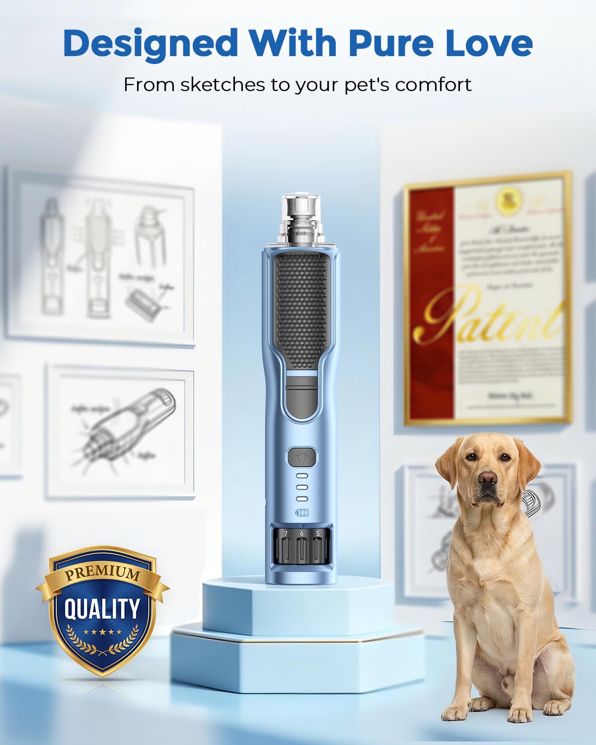 CATPICK LED-lit trimming offers clearer visibility.