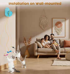 Catpick Toy door-mount mouse attachment for chasing sessions