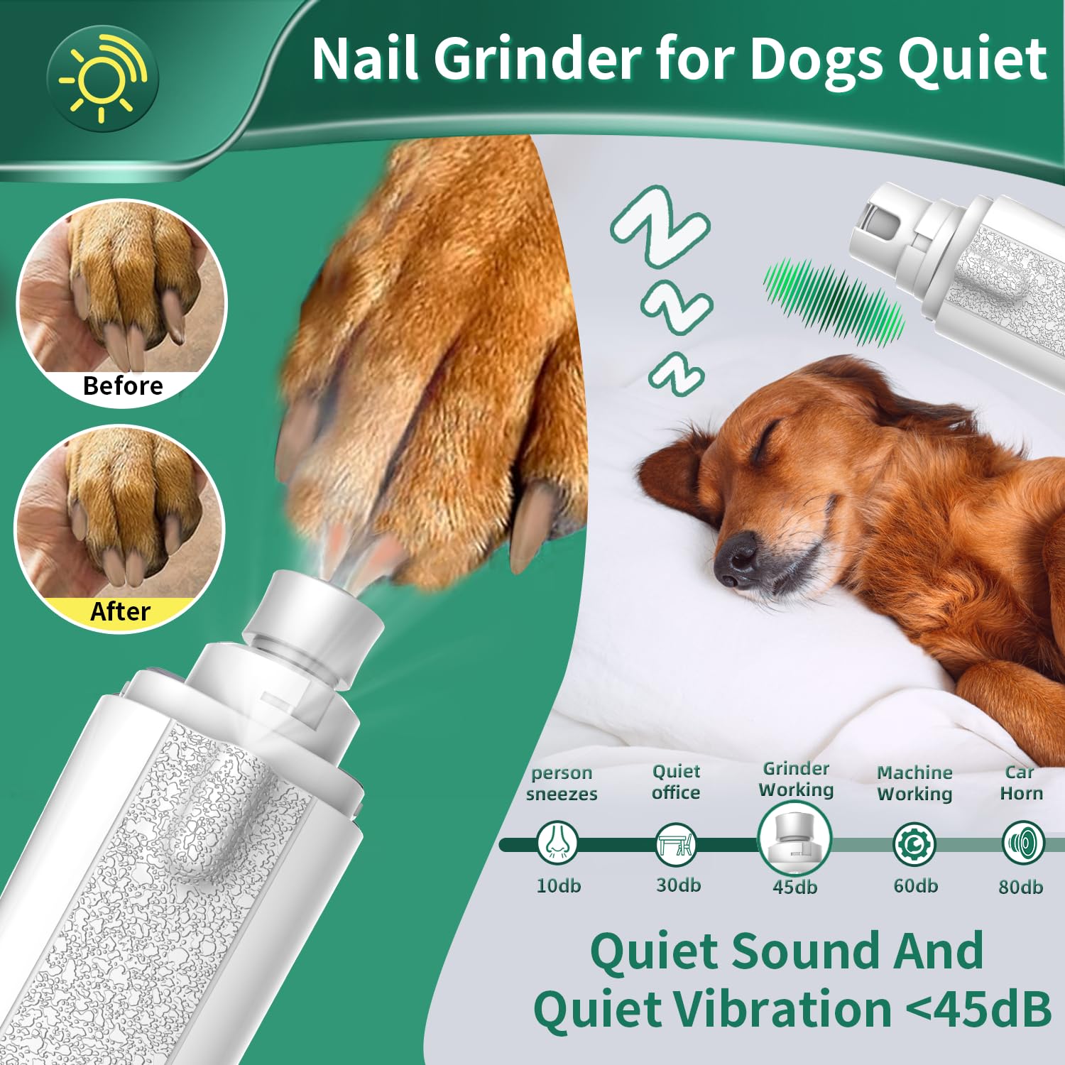 CATPICK USB-rechargeable clipper for convenient on-the-go grooming.