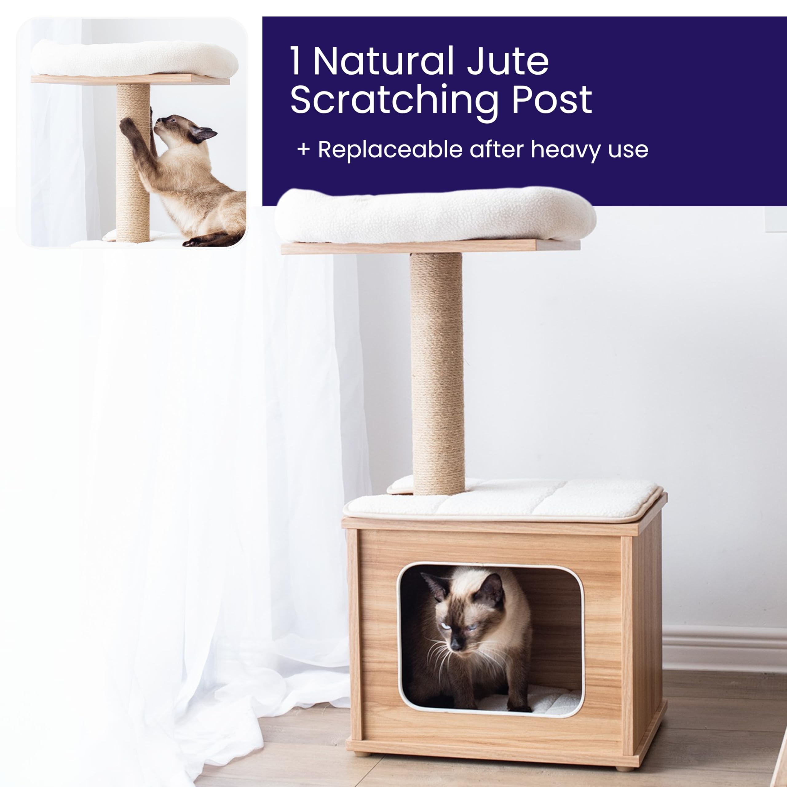 Catry removable washable pads for quick cleanup between uses.