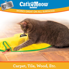 Cat's Meow 3-speed settings button for easy pace control.