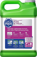 Cats Pride Fresh Scent litter is dust-free and low-tracking