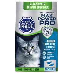 Cat's Pride Max Power Pro lightweight bag for easy lifting and carrying.