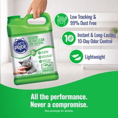 Cat's Pride shows ten-day odor control for a fresher home.