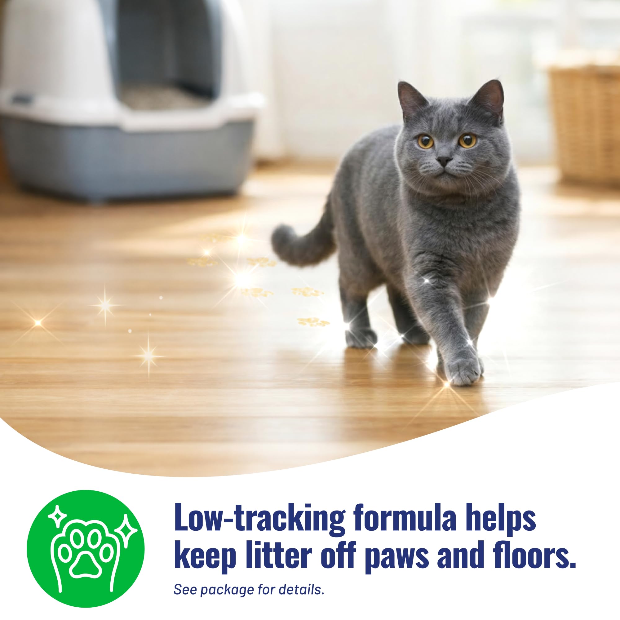 Cat's Pride unscented formula offers a gentle option for sensitive noses.