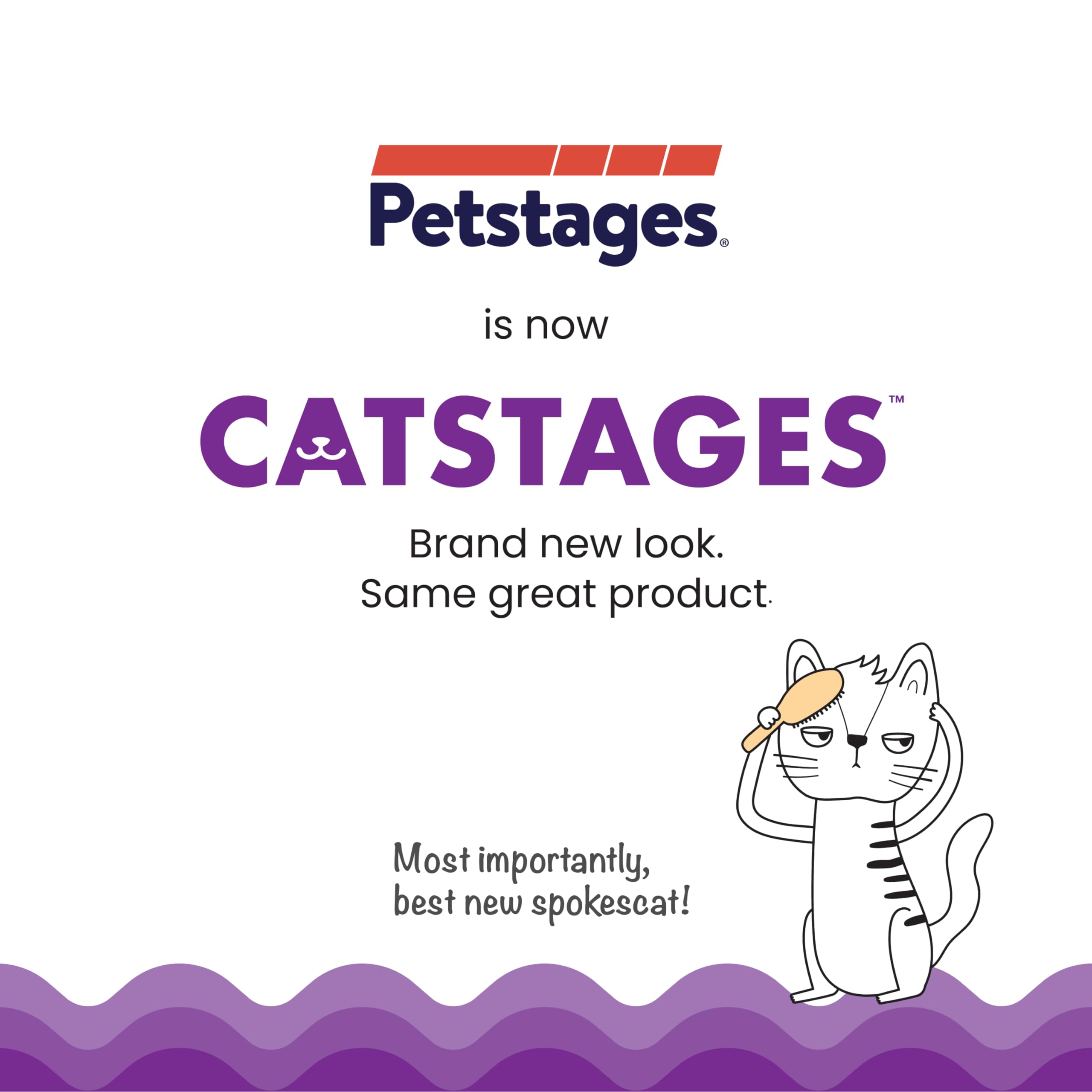 Catstages Chase Meowtain in-use-setup-2 demonstrates interactive play with paws