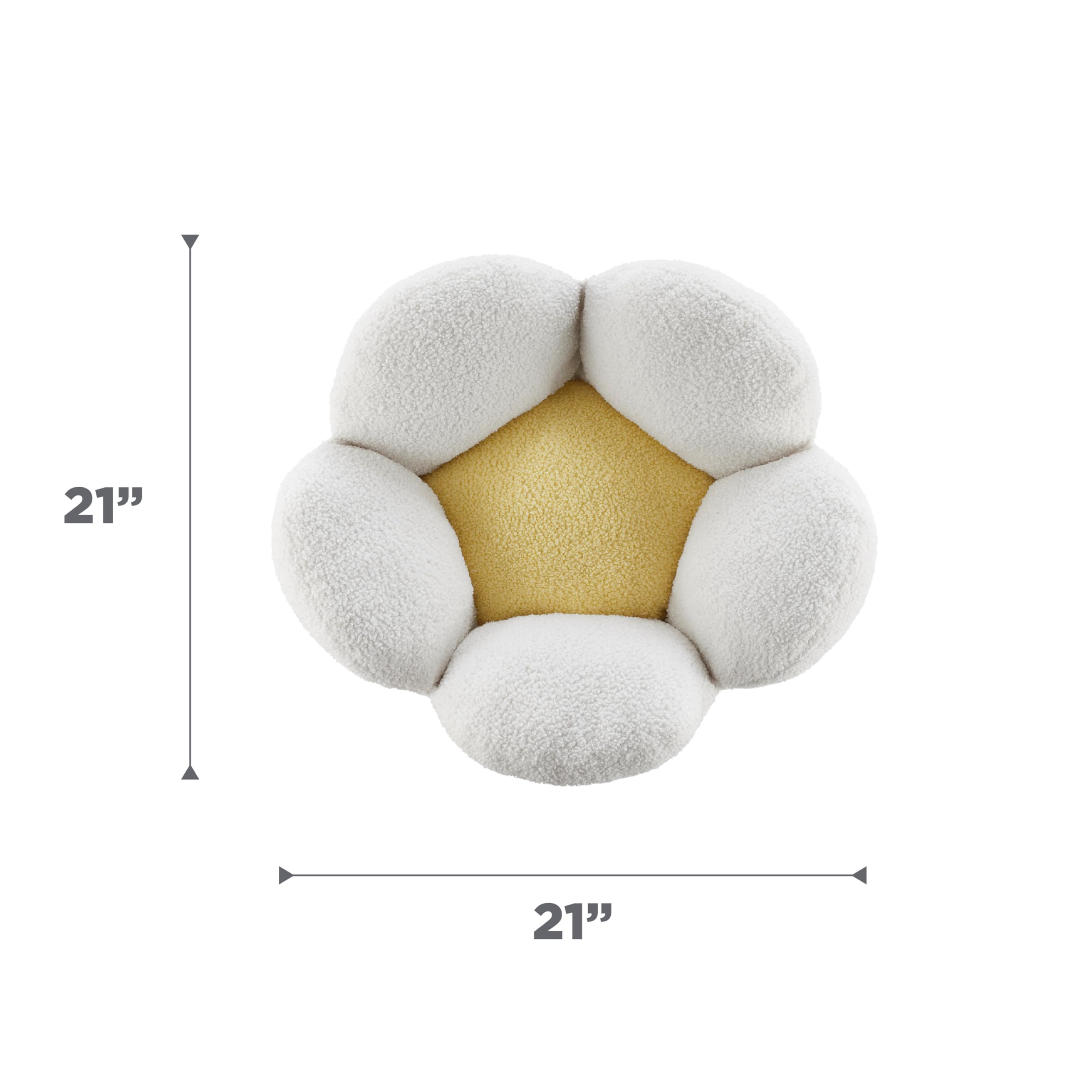 Catstages Purrfect Petals 21-inch diameter fits small to medium cats.
