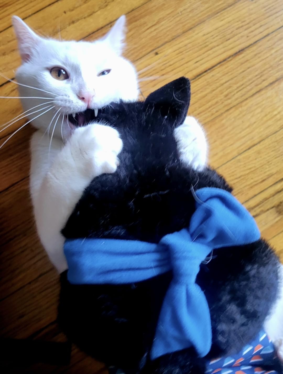 CATSUMO Cat Wrestling Glove Puppet moving mouth keeps cats attentive and engaged