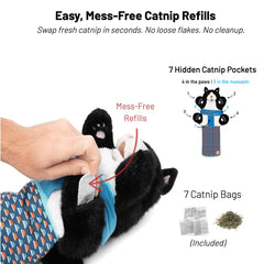 CATSUMO Cat Wrestling Glove Puppet paw movement enables dynamic games with your cat