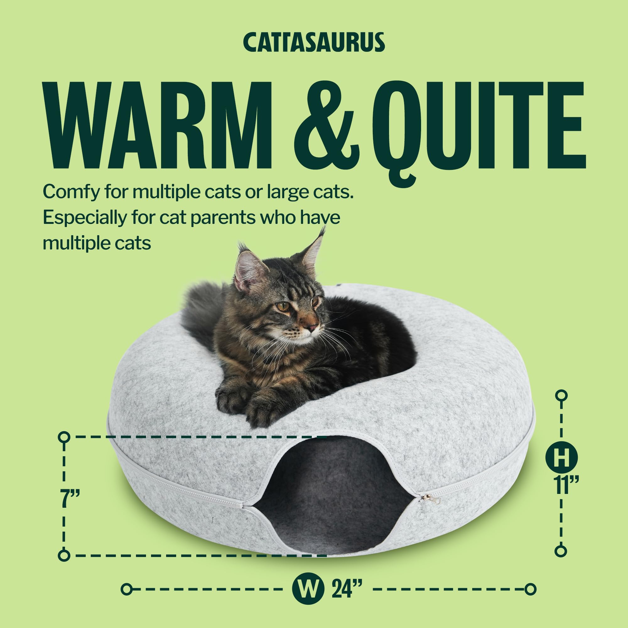 Cattasaurus Modern Cat Furniture fits stylish interiors and multi room setups.