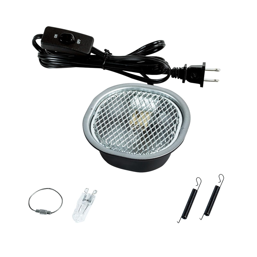 CAVACHEW 90-day warranty on the heat lamp kit for defects.