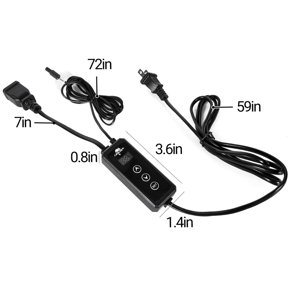 CAVACHEW installation guide image showing simple plug-in setup.