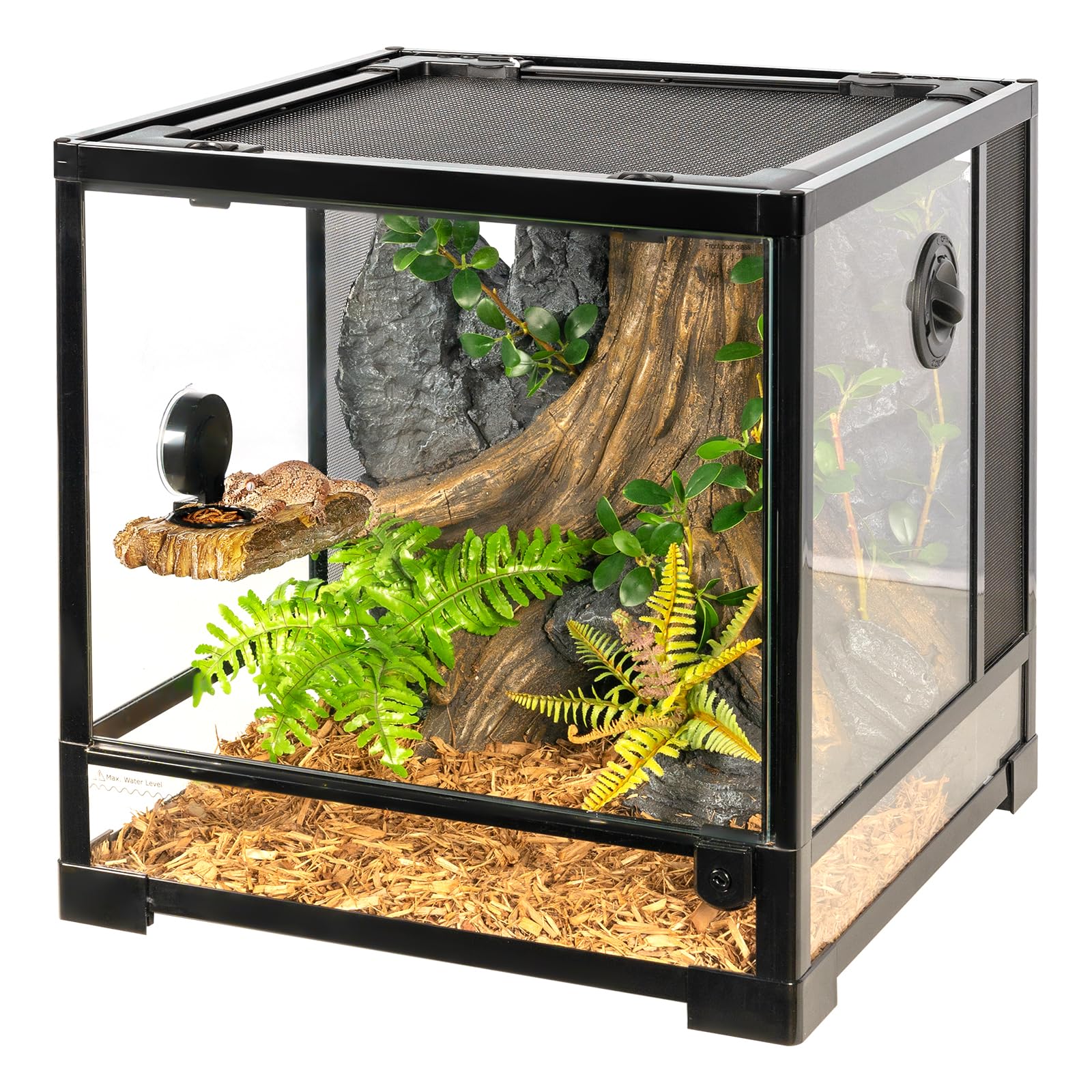 CAVACHEW easy-clean material reduces mess and simplifies maintenance for terrariums.
