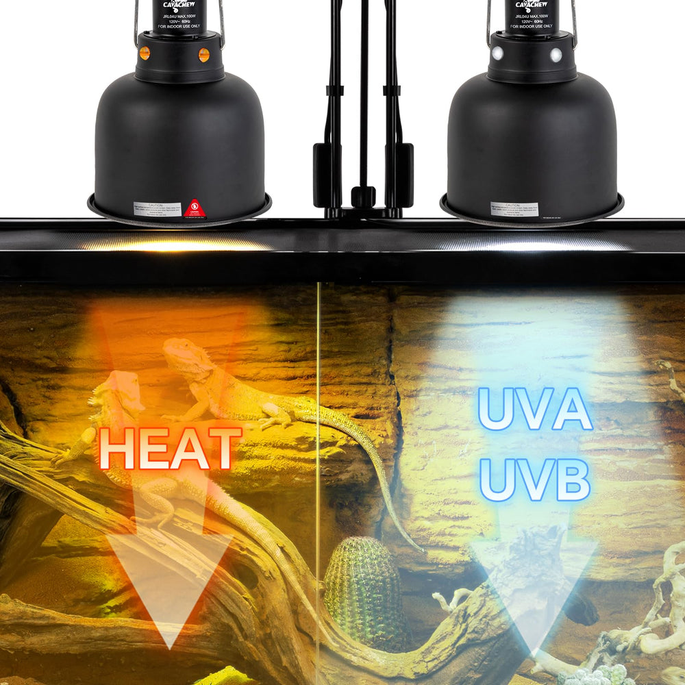 CAVACHEW heat-dissipation holes extend bulb life through better cooling.