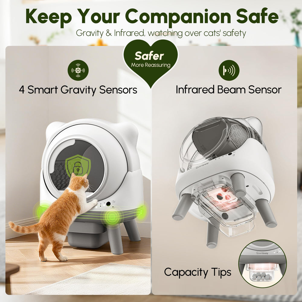 Cavrtbany app control dashboard on smartphone enables real-time monitoring