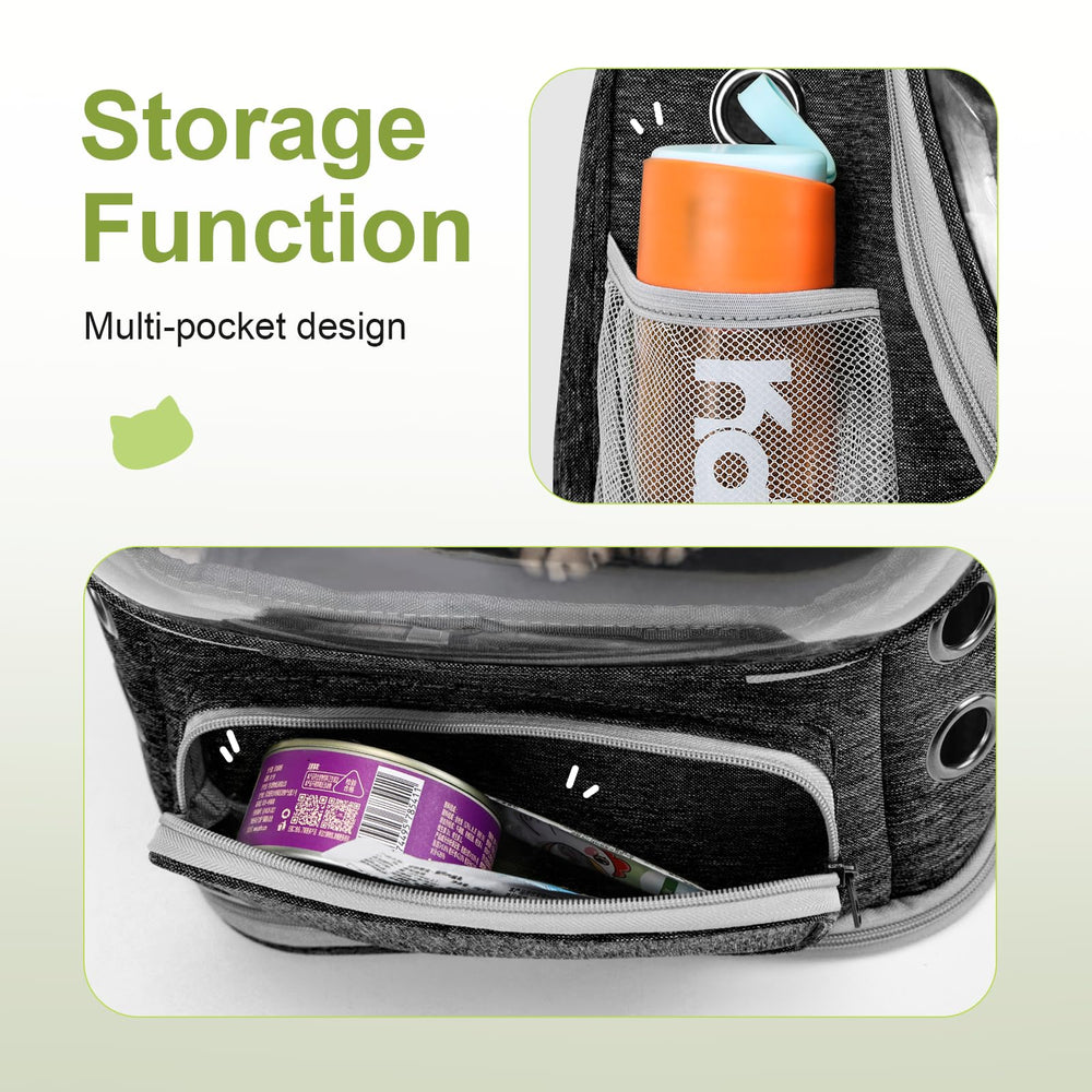 Cawypety carrier is airline-approved for flights