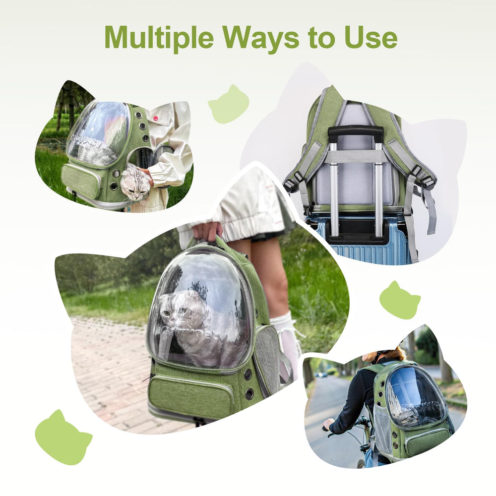 Cawypety travel-ready carrier suits hiking and daily outings