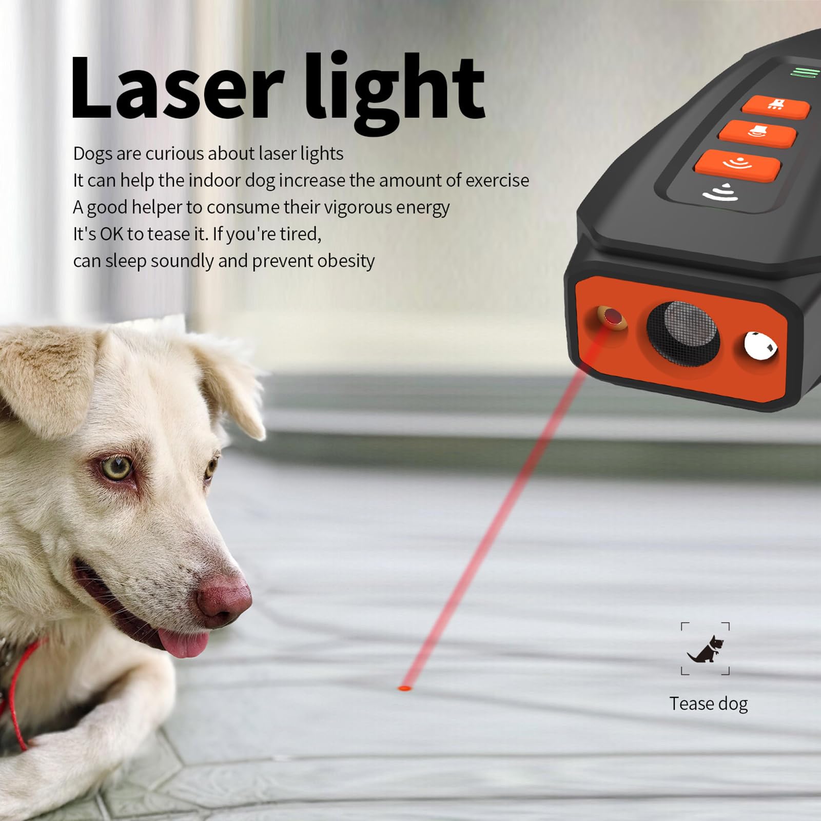 CBDYWVR No Bark Ultra includes one deterrent device and USB-C cable.