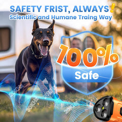 Cbersmg dog bark deterrent device built-in LED flashlight for night training