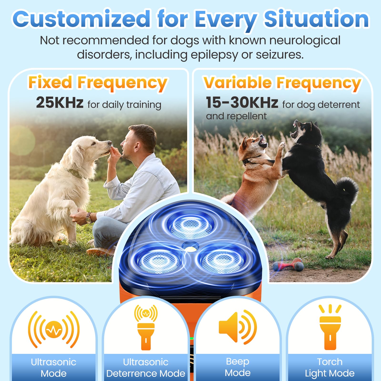 Cbersmg dog bark deterrent device recharge port enables quick top-ups