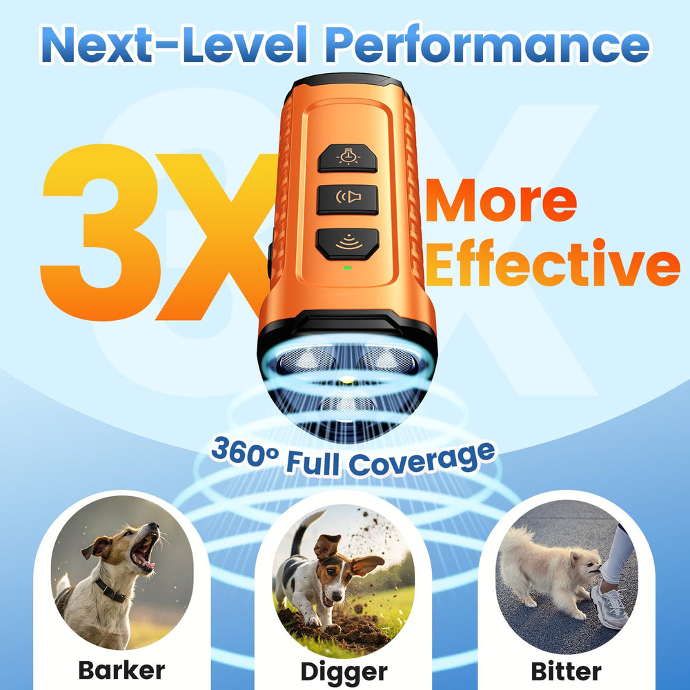 Cbersmg dog bark deterrent device side view portable and pocket-friendly