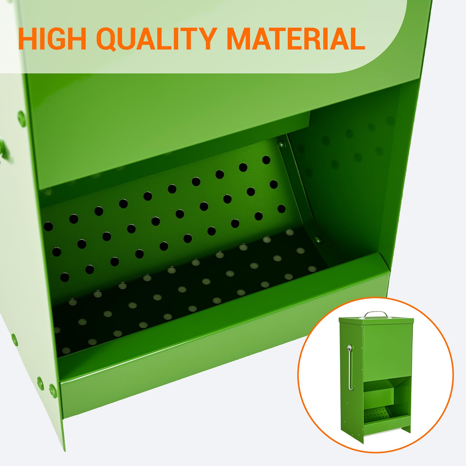 CCAENI small animal feeder suitable for rabbits, guinea pigs, and more.