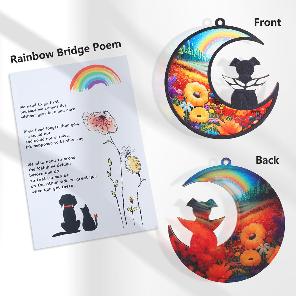 CCiaga memorial kit for DIY suncatcher with chain and hook included