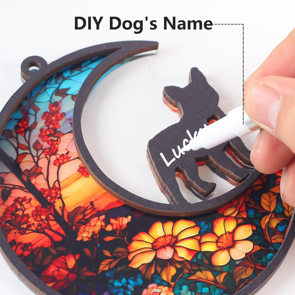 CCiaga DIY pen lets you write your dog's name directly on the suncatcher